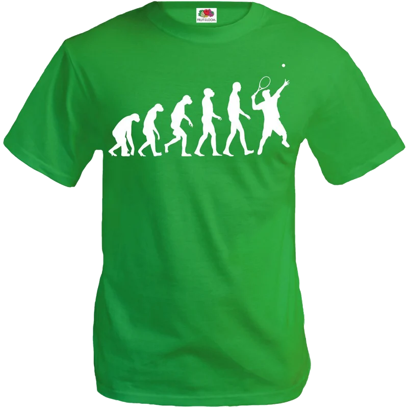 Buxsbaum t-shirt the evolution of tennis